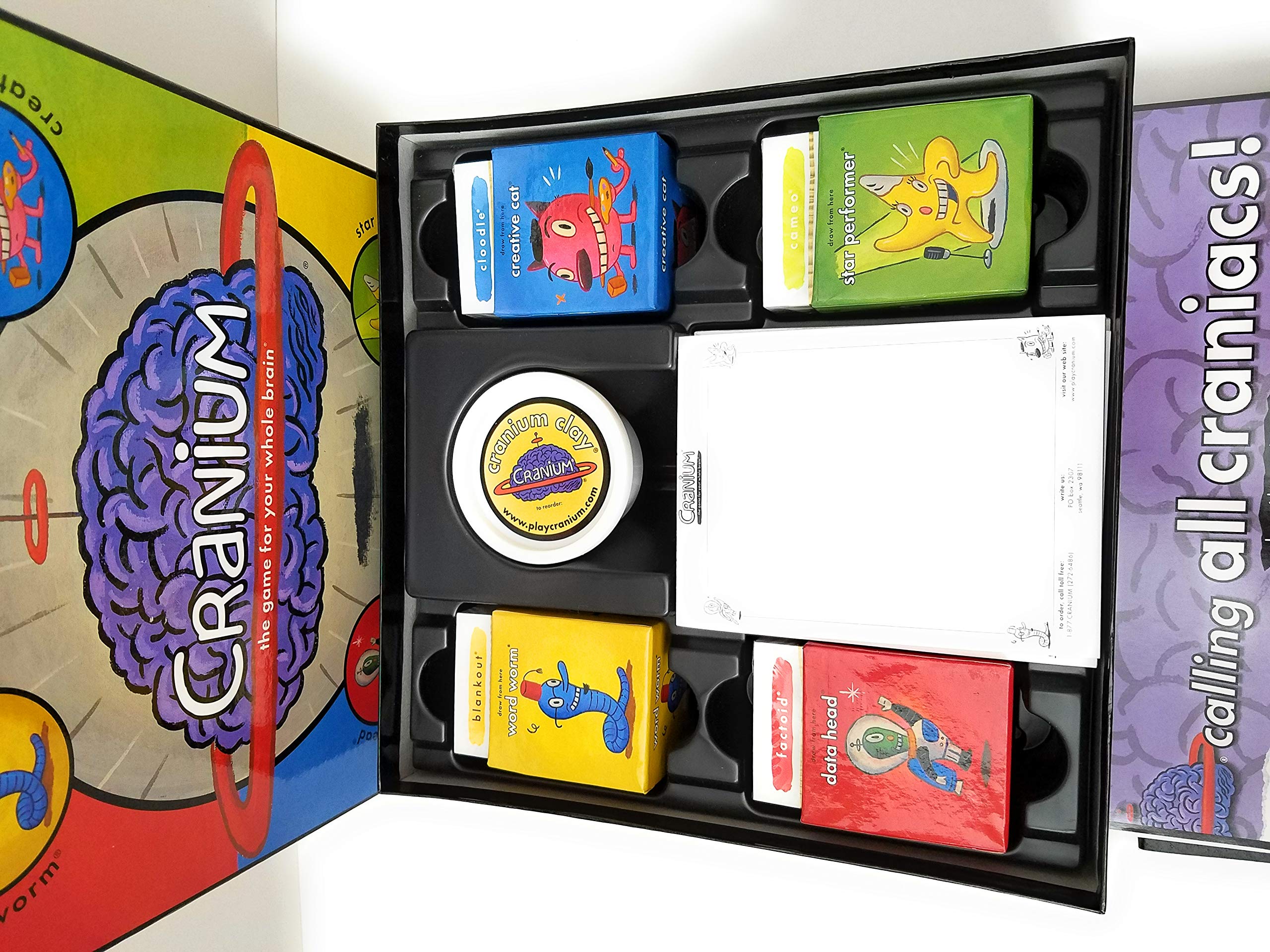 CRANIUM 600-new-cards deck fueling creative challenges and laughs.