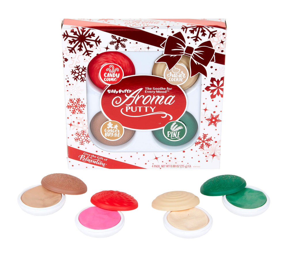 Crayola Aroma Putty candy cane scent helps improve mood while kneading