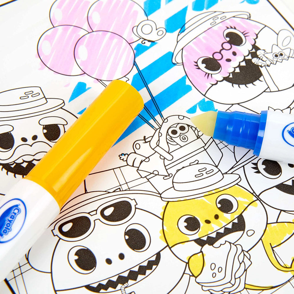 Crayola Color Wonder mini markers for quiet, portable coloring sessions.