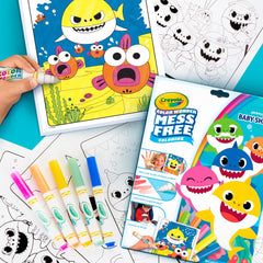 Travel-friendly packaging folds for easy storage and portable coloring sessions