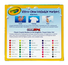Crayola 40-color marker pack makes a great stocking stuffer for kids.