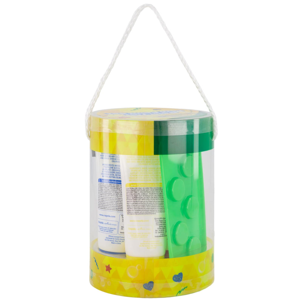 Crayola Bath Tub Mini Paint Set sponge for gentle cleaning and play