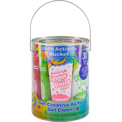 Crayola Bath Tub Mini Paint Set blue finger paints for splashy bath-time fun