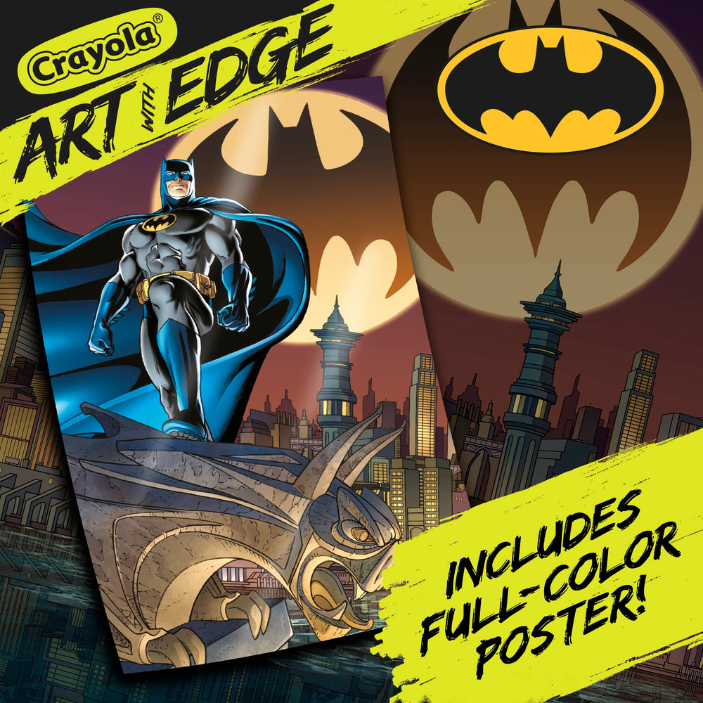Iconic Batman villains within pages invite dynamic shading and contrast studies