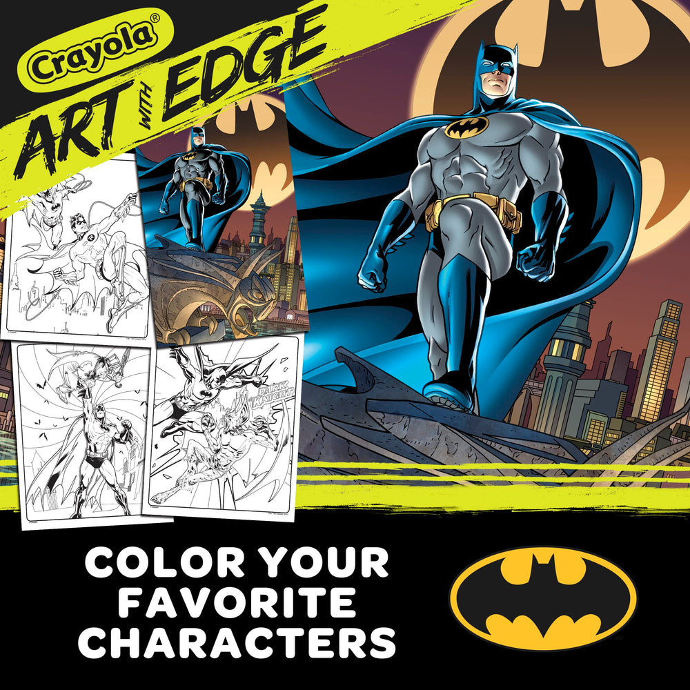 Pair with Crayola colored pencils for immediate coloring enjoyment