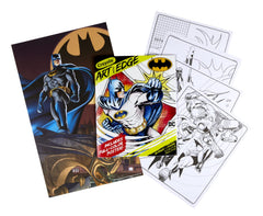 Crayola Batman poster included for bold, ready-to-hang display after coloring