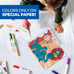 Crayola Blues Clues Color Wonder packaging shown closed for travel