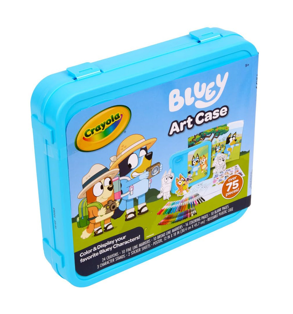 Crayola Bluey character standees to bring scenes to life