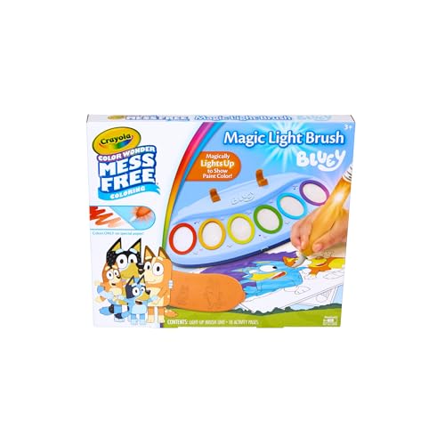 Crayola Bluey Color Wonder paint pads offer mess-free creativity for kids