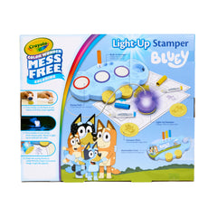 Crayola Bluey stamps designs bring scenes to life