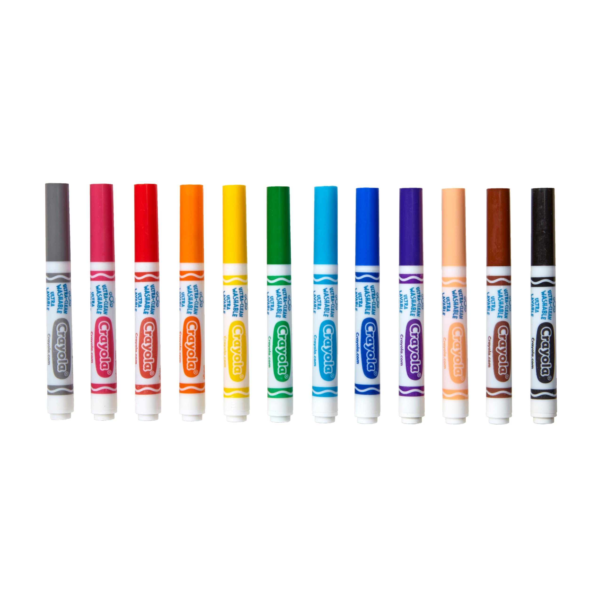 Crayola Broad Line Markers non-toxic for safe classroom use.