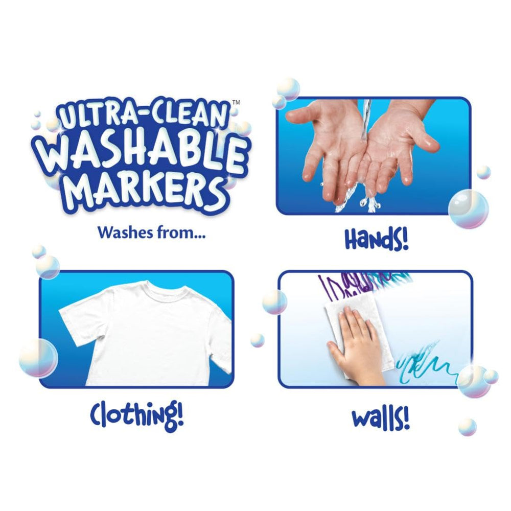 Bulk classroom markers support large groups with reliable color choices.