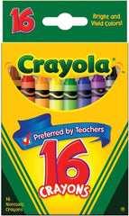 Crayola Classic Color Pack crayons 16-count on pack front for creative learning.