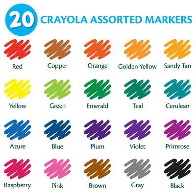 Crayola markers made in the USA for reliable classroom use
