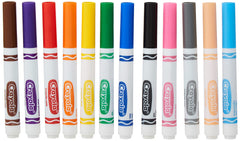 Classic Crayola markers for vibrant poster and classroom projects