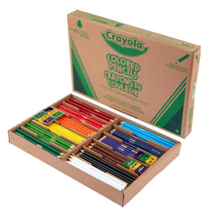 Crayola Classpack organized storage box keeps colors accessible during lessons.