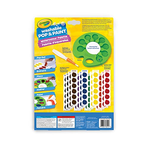Crayola cleaning sponge helps wipe between colors and remove excess water