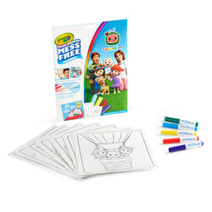 Crayola Cocomelon folder storage keeps pages and markers organized