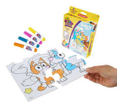Crayola reusable puzzle panels invite color-and-erase play