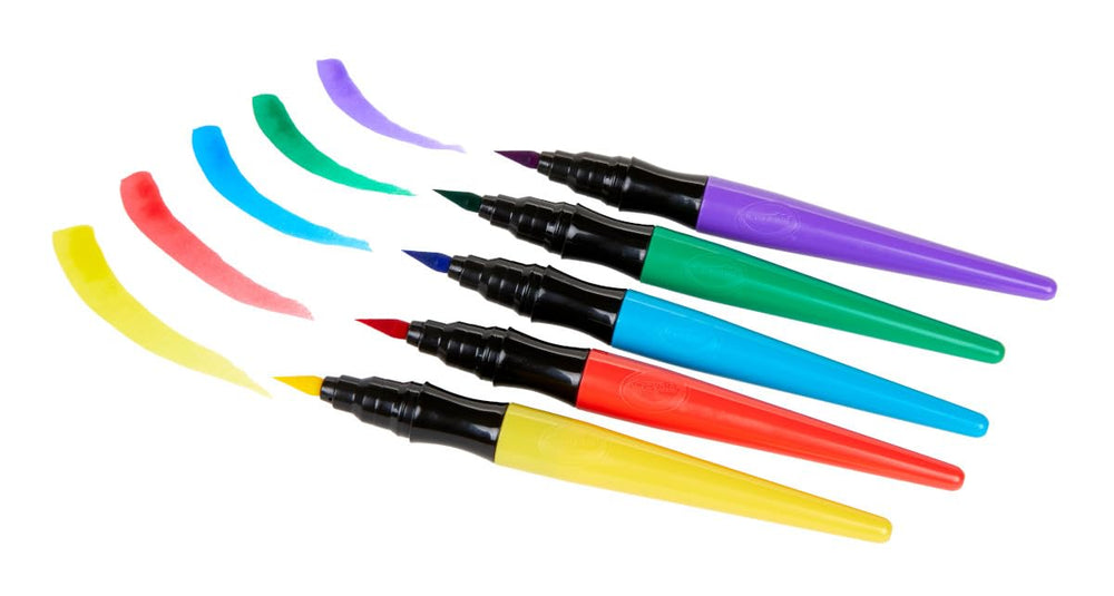 Crayola classic eight-color palette on the go for quick art.