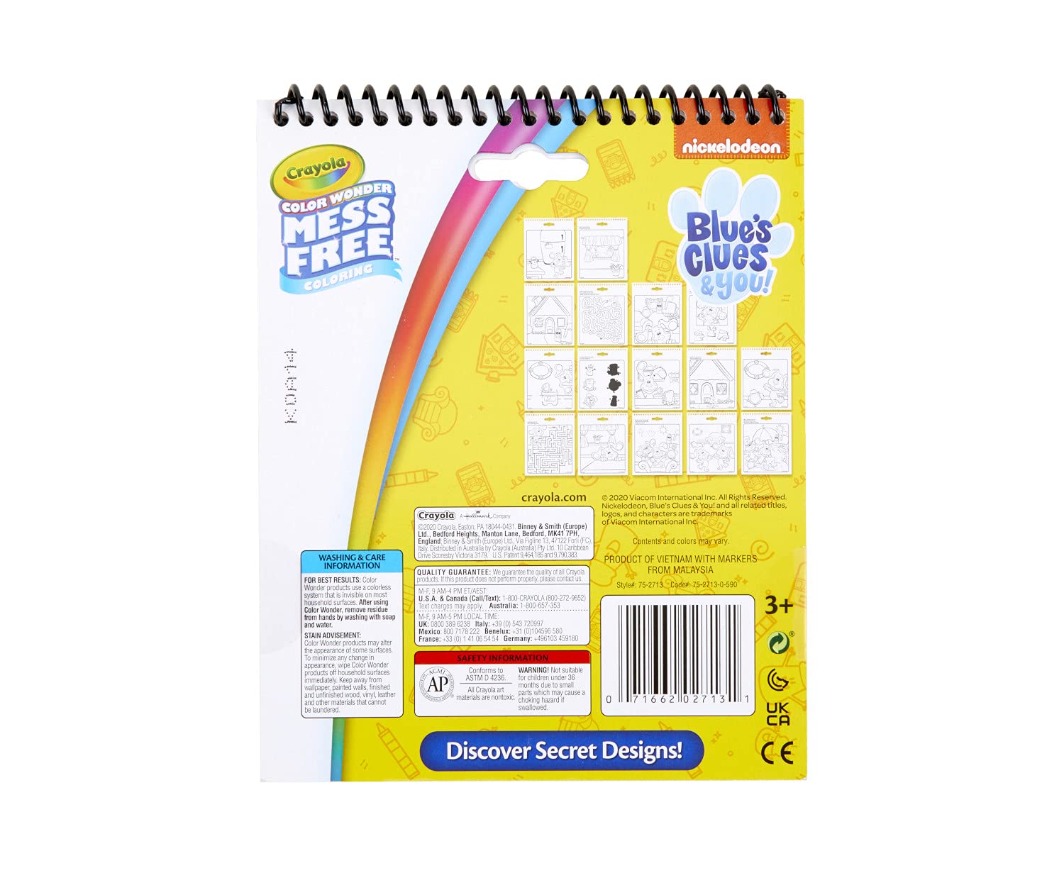 Travel-friendly spiral pad ideal for car trips and planes