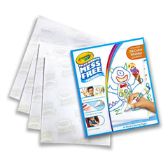 Crayola Color Wonder blank pages for mess-free coloring on the go.