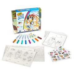 Crayola Color Wonder Bluey pages: mess-free coloring for toddlers
