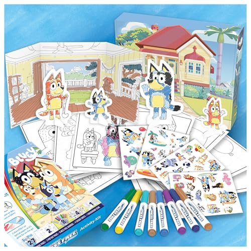 Crayola Color Wonder Bluey stickers: decorate pages, spark imagination