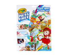 Crayola Color Wonder fairytales page 1, mess-free coloring on paper only for clean play.