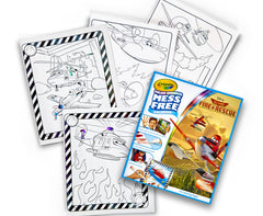 Color Wonder ink on special paper keeps skin and fabrics clean.