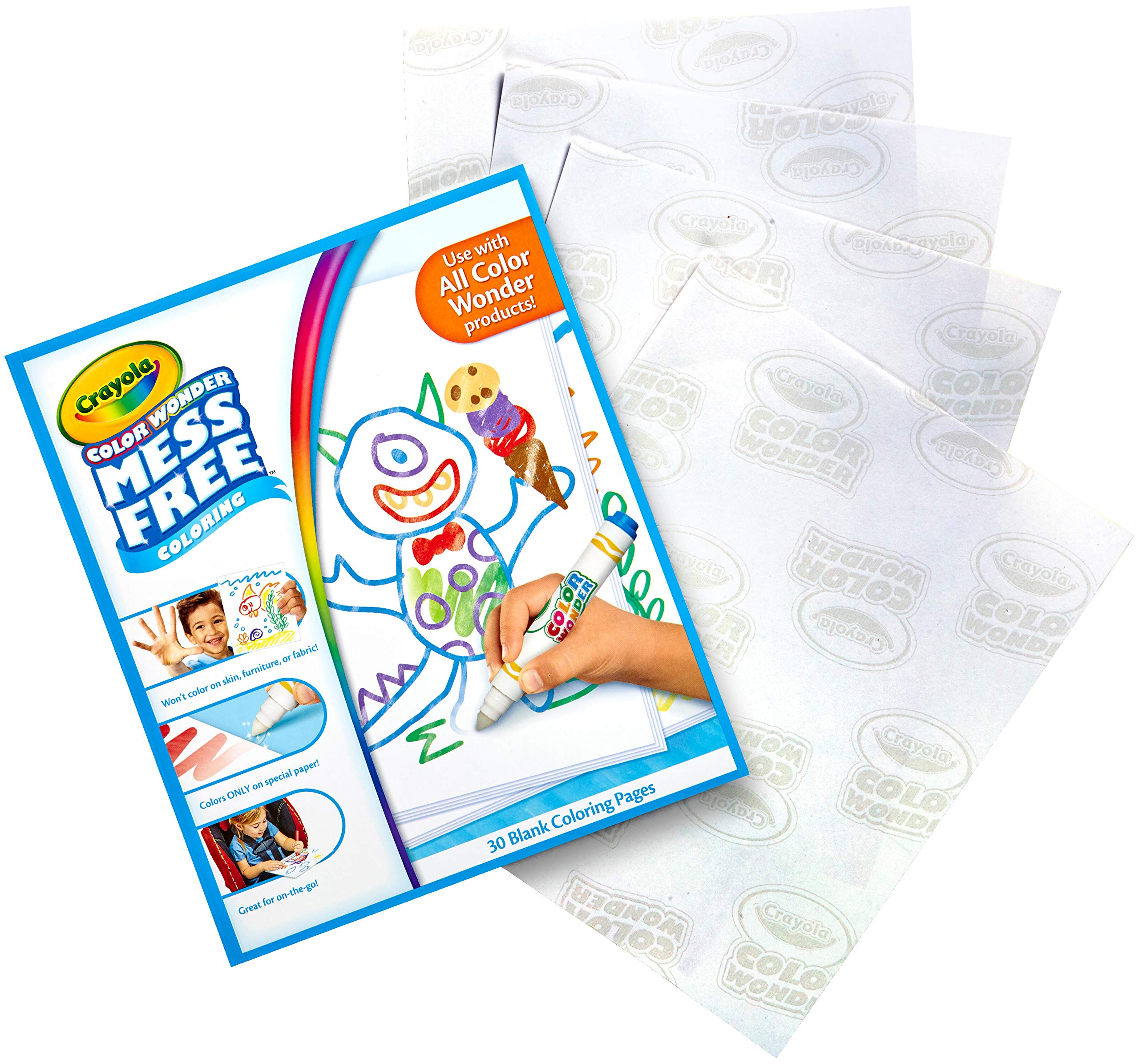 Crayola Color Wonder kids coloring pages spark creativity and focus.