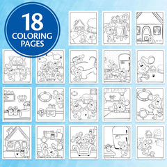 Crayola Color Wonder paper details highlighting smooth surface