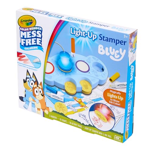 Crayola Color Wonder paper pages designed for clean play