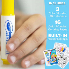 Crayola Color Wonder paper is designed for clean, stain-free coloring.