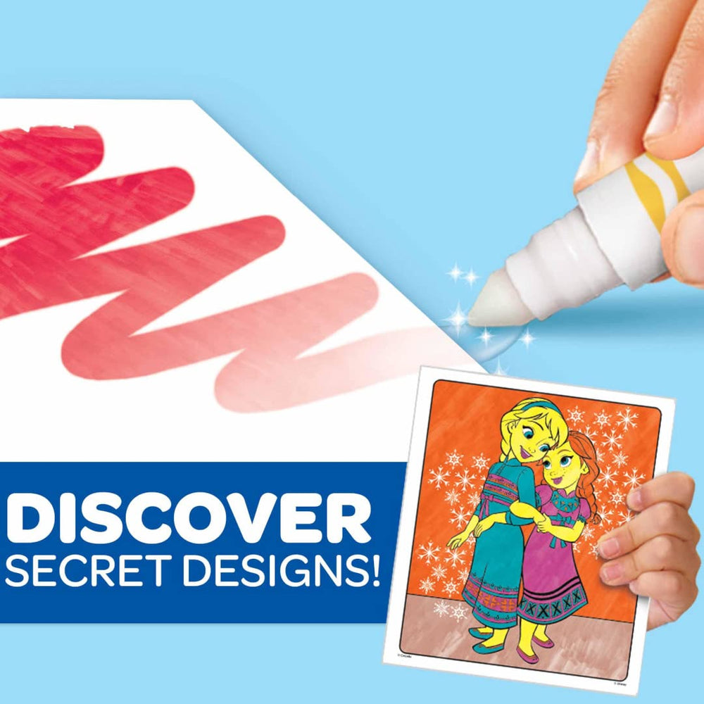 Crayola Color Wonder safety—non-toxic materials designed for ages 3 and up.