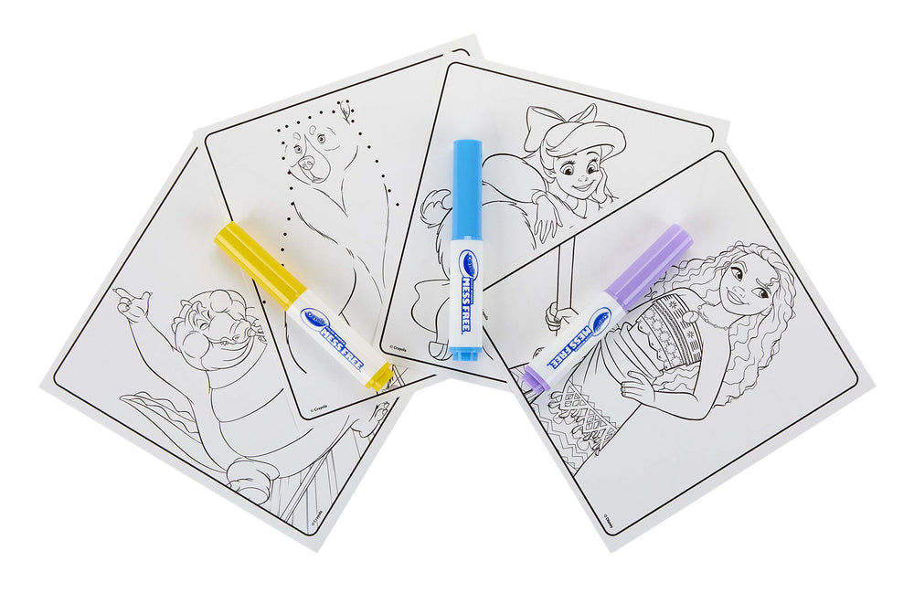 Crayola Color Wonder special paper keeps colors contained and easy cleanup