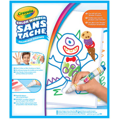 Crayola Color Wonder travel coloring page ideal for car trips.