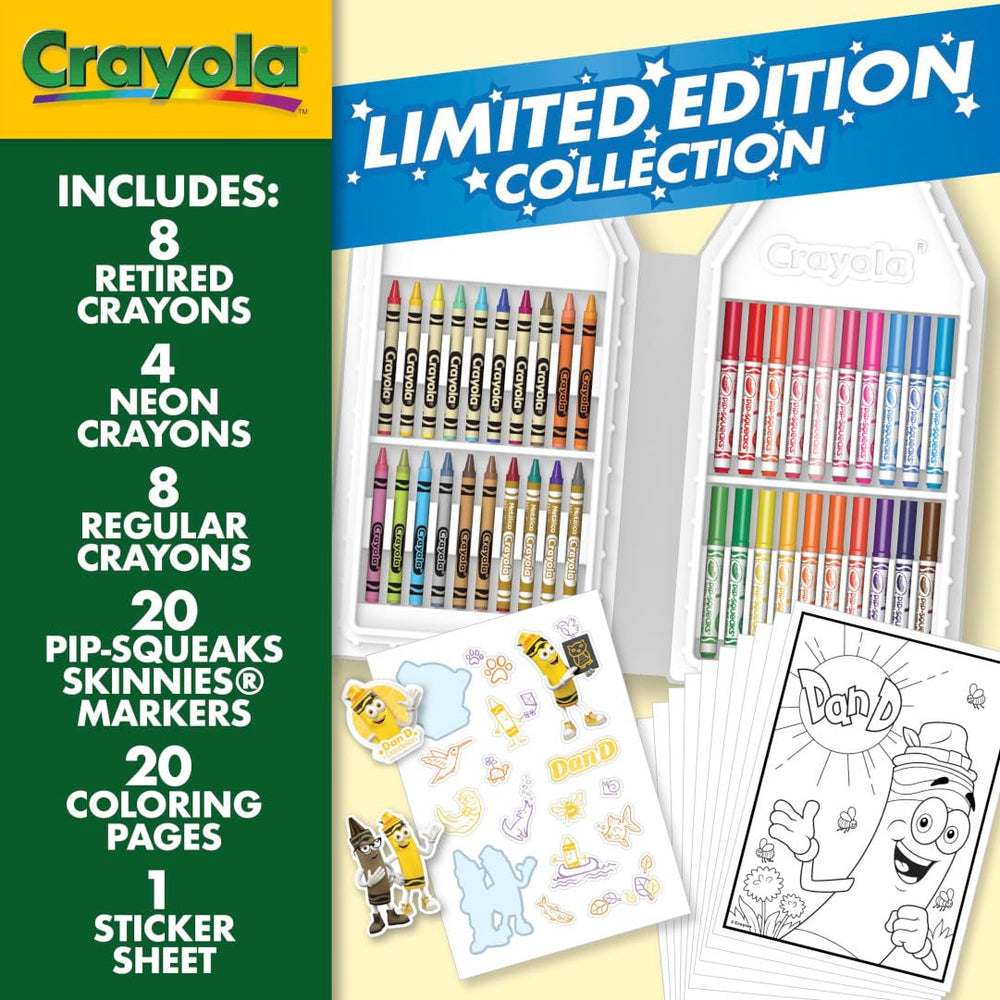 Crayola Pip-Squeaks Skinnies markers for smooth, precise lines