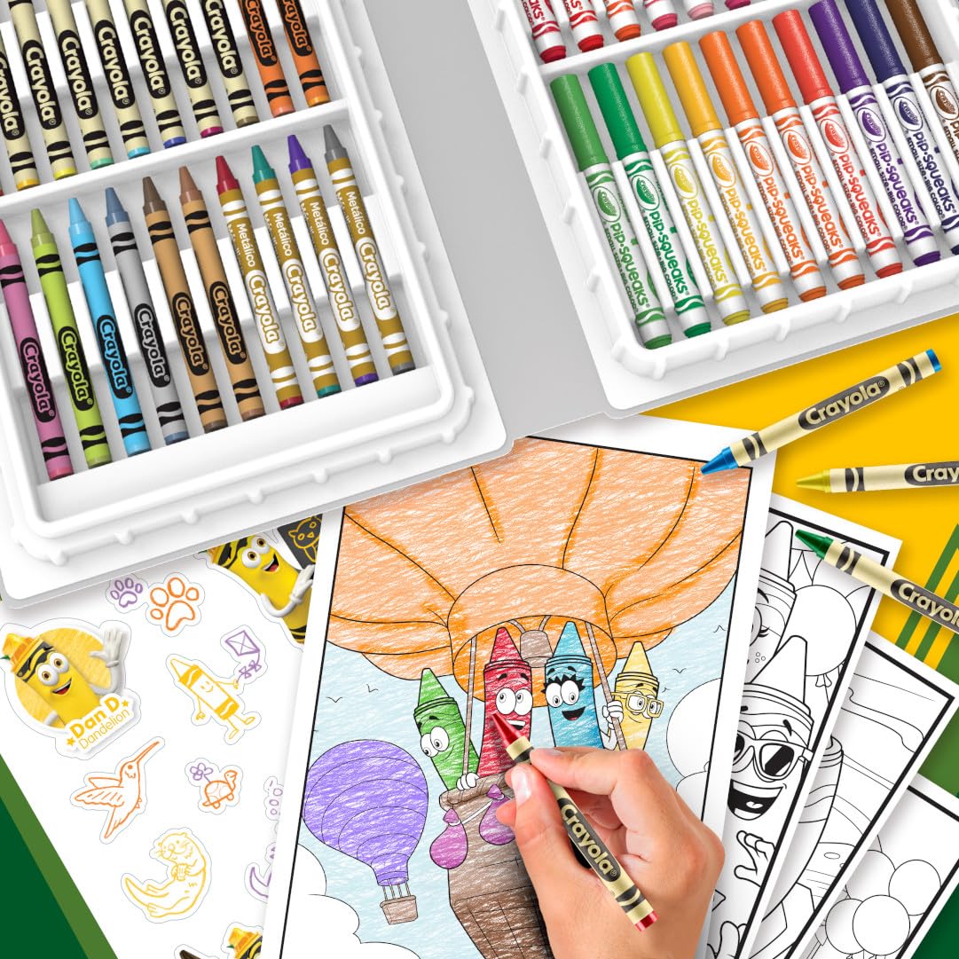 Crayola specialty crayons offering unique textures and effects
