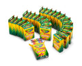 Crayola Crayons Bulk 24-box set with vibrant colors for classrooms.