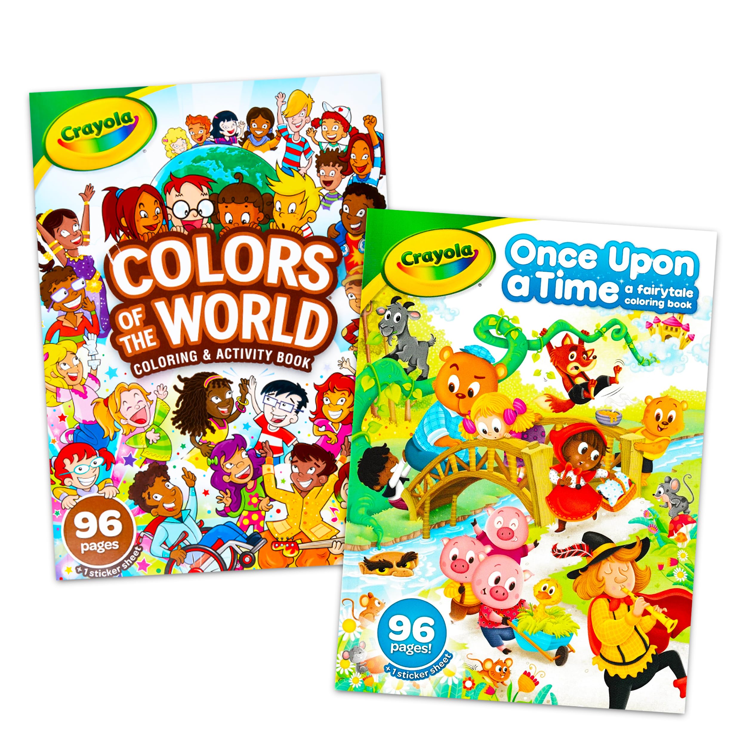 Crayola create-a-face stickers spark imaginative storytelling during coloring sessions