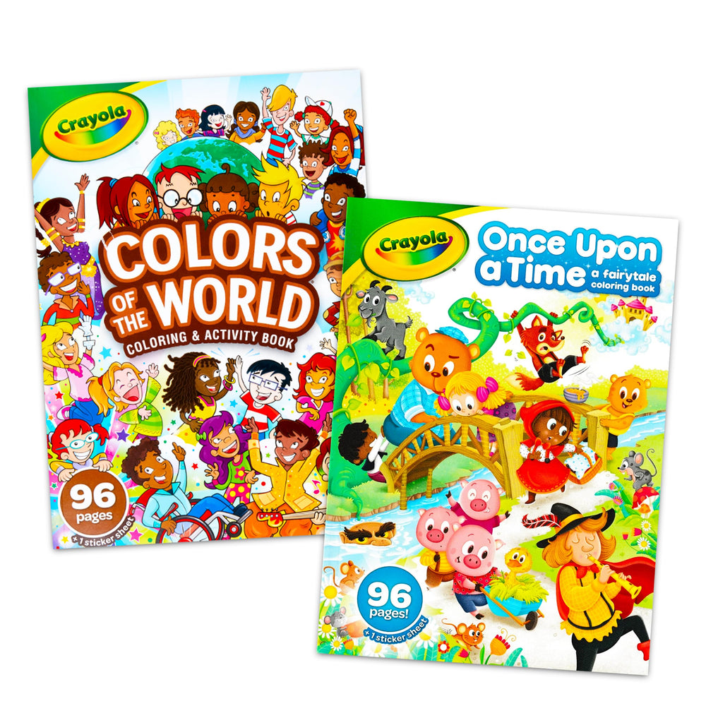 Crayola create-a-face stickers spark imaginative storytelling during coloring sessions