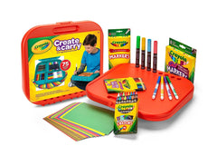 Crayola Create and Carry lap desk in use for easy drawing anywhere