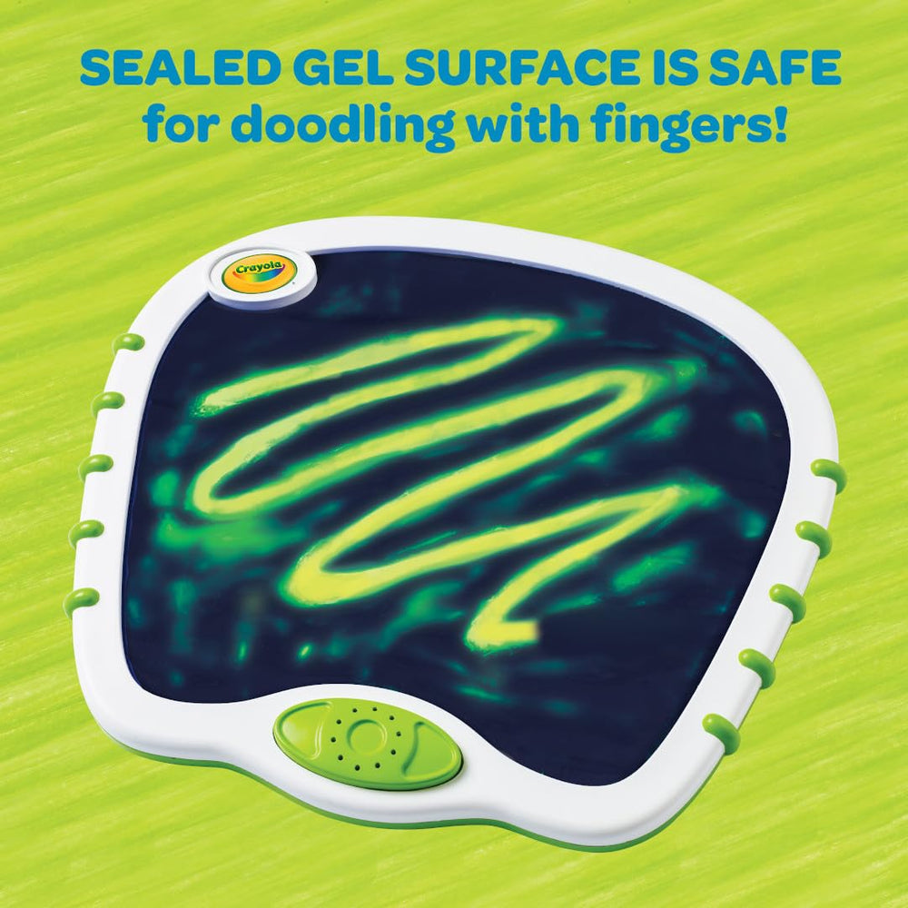 Crayola Doodle Board includes 6 songs to accompany doodling