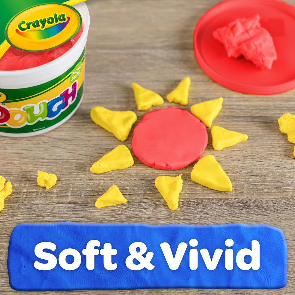 Classroom scene with Crayola Dough Red encourages group projects and teamwork.