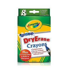 Crayola EZ-Erase Mitt included for quick cleanup after drawing.