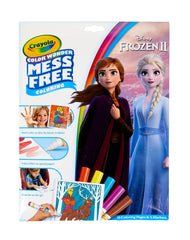 Crayola Frozen Color Wonder color pages for toddlers—vivid scenes without mess.