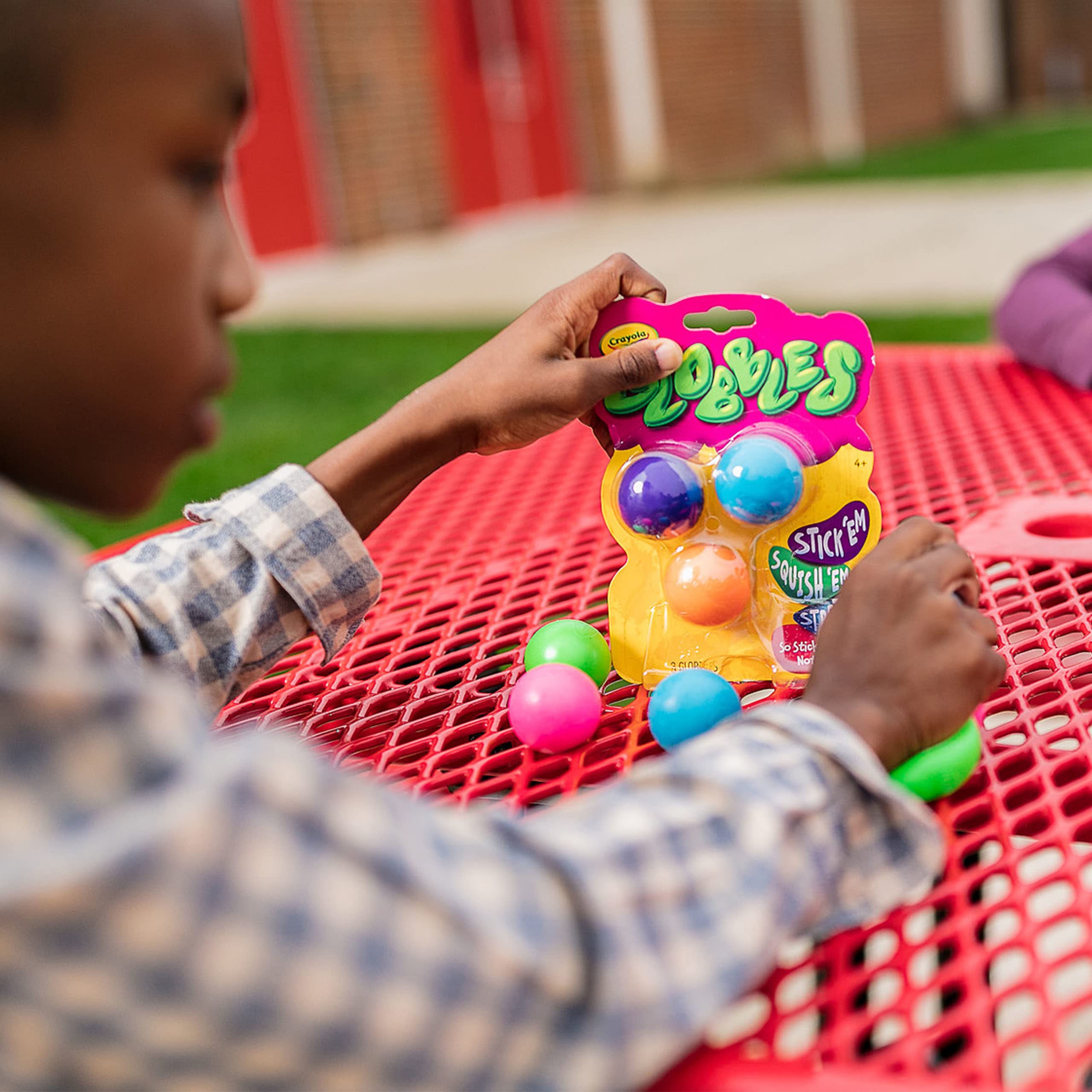 Crayola Globbles can be shared as quick tradeable toys