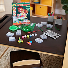 Crayola Glow in the Dark Critter Creator instruction manual guides simple steps.