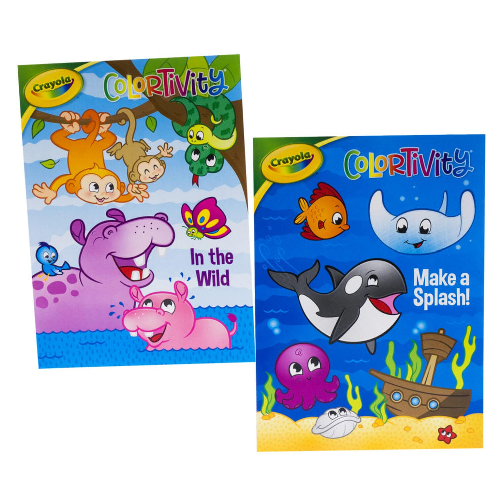Crayola jungle animals coloring page introduces vibrant wildlife scenes